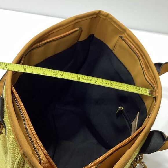 Lily&Bean London The Lily Canvas Medium Monogrammed Fabric Box Bag - Picture 12 of 14